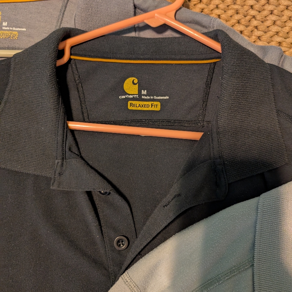 Carhartt Black Polo Shirt